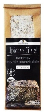 Mieszanka bezglutenowa do wypieku chleba z czarnuszką 500 g