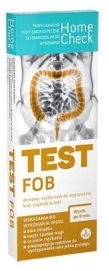 Milapharm Test FOB, szybki test do wykrywania krwi utajonej w kale 1 sztuka