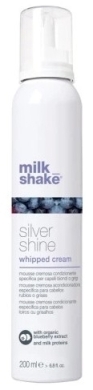 Milk Shake Silver Shine Whipped Cream odżywka bez spłukiwania niwelująca żółte odcienie 200ml