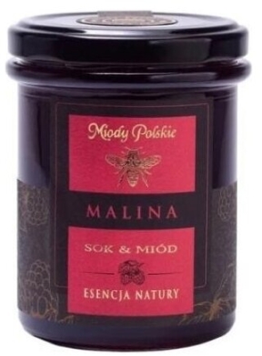 Miód & Sok Malina + Witamina C 250 g