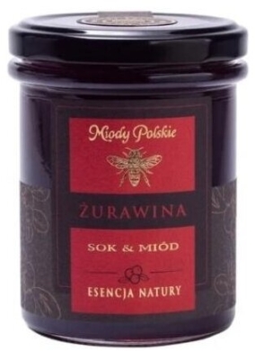 Miód & Sok Żurawina + Witamina C 250 g