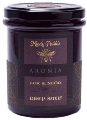 Miody Polskie Miód & Aronia 250 g