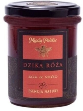 Miody Polskie Miód & Dzika Róża 250 g