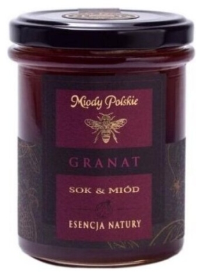 Miody Polskie Miód & Granat 250 g