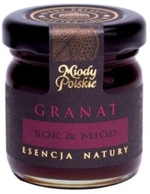 Miody Polskie Miód & Granat 40 g