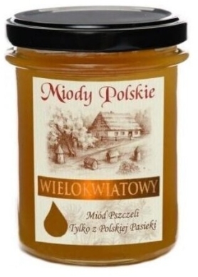 Miody Polskie Miód wielokwiatowy 250 g