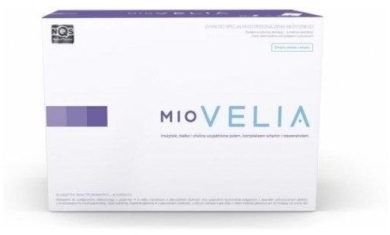 Miovelia 30 saszetek smak truskawkowy + 30 kapsułek