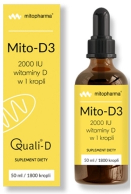 Mito-D3 2000 IU krople 50 ml