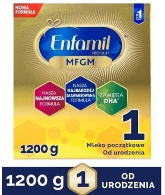 Mleko ENFAMIL 1 PREMIUM MFGM 1200 g