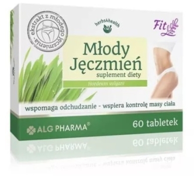 Młody jęczmień 60 tabletek ALG PHARMA