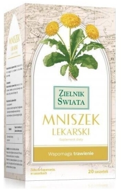 Mniszek Lekarski Zielnik Świata 20 saszetek