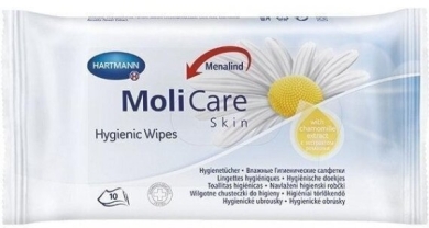MoliCare Skin Wilgotne chusteczki do pielęgnacji 10 sztuk