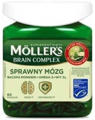 Moller's Brain Complex 60 kapsułek