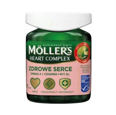 Moller's Complex Heart (Zdrowe Serce) 60 kapsułek