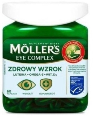 Moller's Eye Complex 60 kapsułek