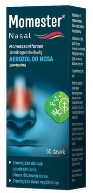 Momester Nasal aerozol do nosa 0,05mg 60 dawek