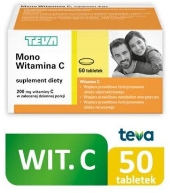 Mono Witamina C 50 tabletek Teva 