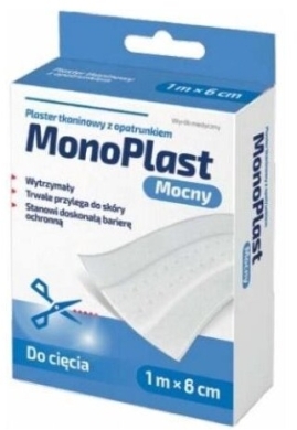 MonoPlast Plaster włókninowy 1m x 8cm