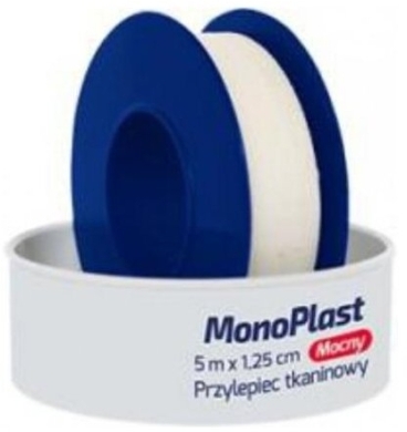 MonoPlast przylepiec tkaninowy 5m x 1,25cm