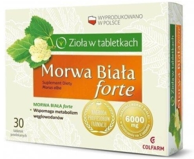 Morwa Biała Forte 30 tabletek