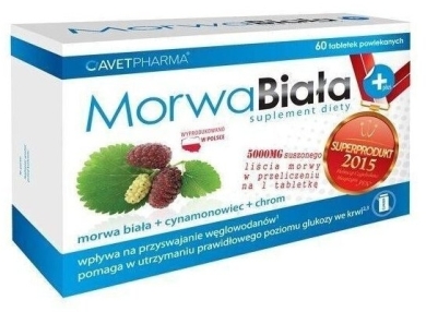 Morwa Biała Plus 60 tabletek