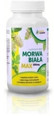 Morwa biała Max 180 tabletek