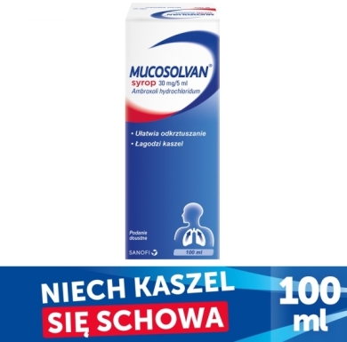 Mucosolvan 30 mg/5 ml syrop 100 ml