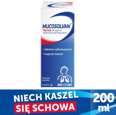 Mucosolvan syrop 0,03 g/5ml 200 ml