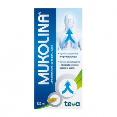 Mukolina syrop 0,05 g/ml 120 ml
