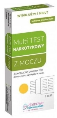 Multi Test do wykrywania narkotyków w moczu 1 sztuka