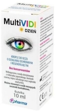 MultiVIDI Dzień krople do oczu 10 ml