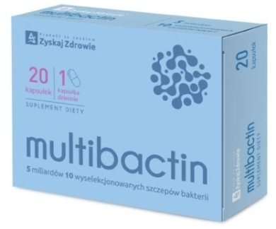 Multibactin Zyskaj Zdrowie 20 kapsułek