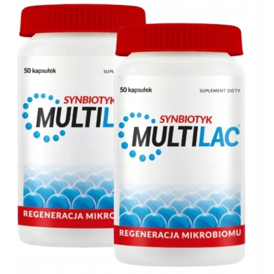 Multilac 50 kapsułek Wielopak x2