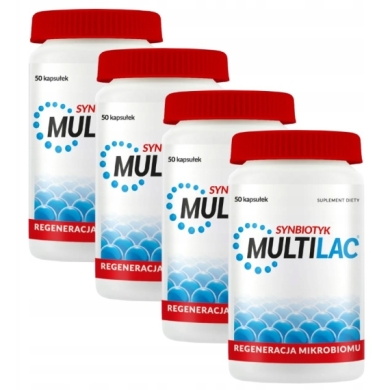 Multilac 50 kapsułek Wielopak x4