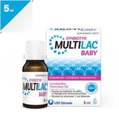 Multilac BABY Synbiotyk Krople 5 ml