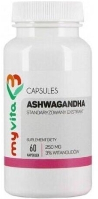 MyVita Ashwagandha 60 kapsułek