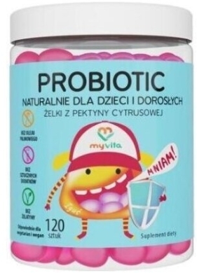 MyVita Probiotic żelki 120 sztuk
