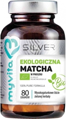 MyVita SILVER Matcha BIO proszek 80 g