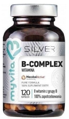 MyVita SILVER Witamina B-Complex 120 kaps.