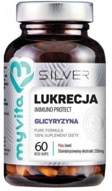 MyVita Silver Pure 100% Lukrecja 60 kapsułek