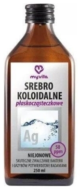 MyVita Srebro koloidalne płaskocząst.250ml