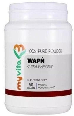 MyVita Wapń (cytrynian)  prosz. 500 g