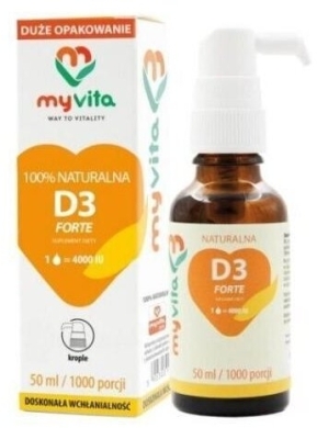 MyVita Witamina D3 Forte 4000 IU 50 ml
