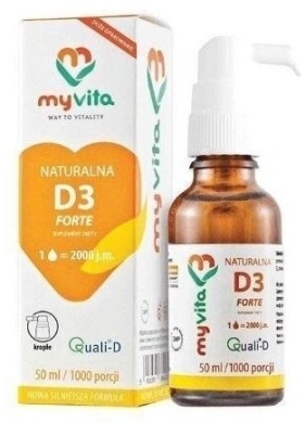 MyVita Witamina D3 Forte krople 50 ml