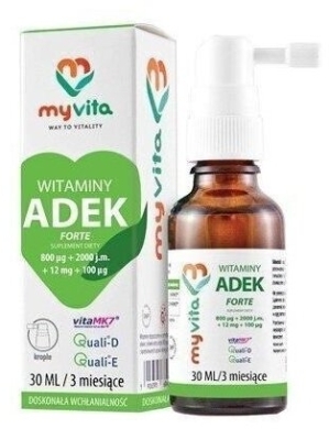 MyVita Witaminy ADEK Forte krople 30 ml