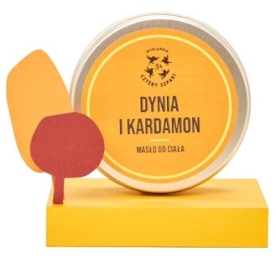 Mydlarnia Cztery Szpaki Dynia i Kardamon - masło do ciała 200 ml