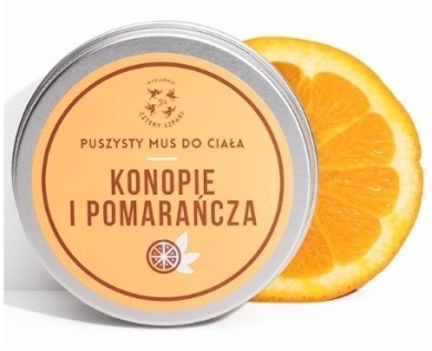 Mydlarnia Cztery Szpaki Mus do ciała KONOPIE I POMARAŃCZA 150 ml