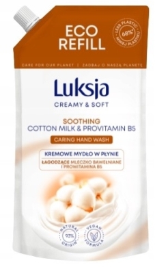 Mydło Luksja Eco Refil Różany 400 ml 