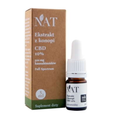 NAT Ekstrakt z konopi CBD 10% 5 ml