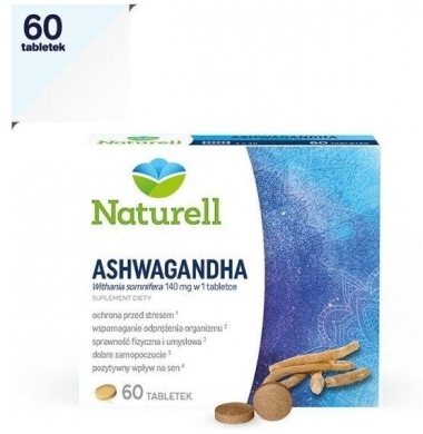 NATURELL Ashwagandha 60 tabletek